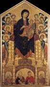 Cimabue Throning madonna with eight angels and four prophets china oil painting reproduction